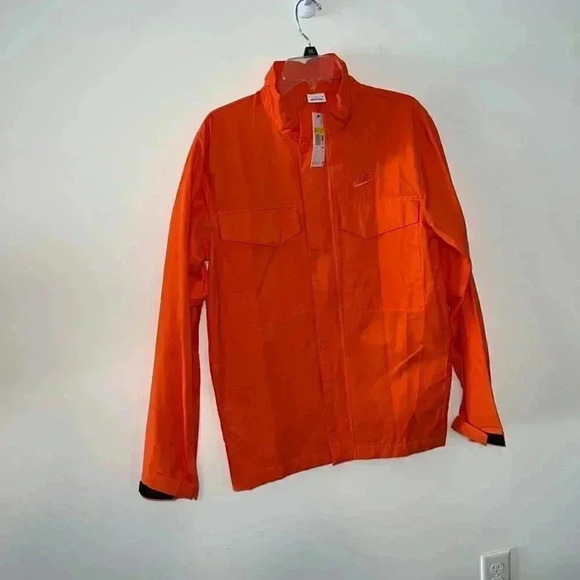 Nike Other - NWT Nike Sportswear Woven M65 Jacket Orange Small